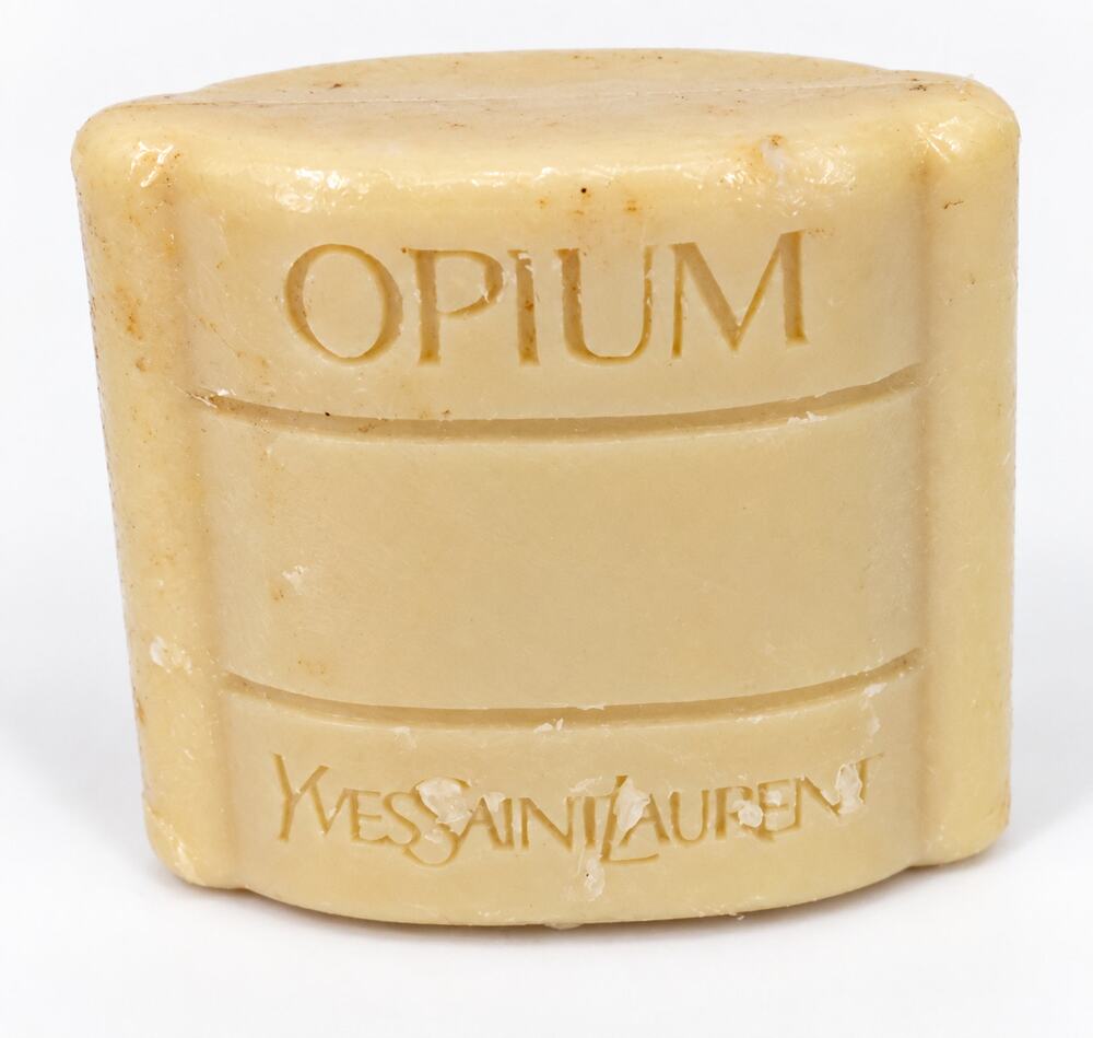 Yves Saint Laurent Opium Perfumed Soap Bar YSL Sealed Wrapped 2.25" Collectible